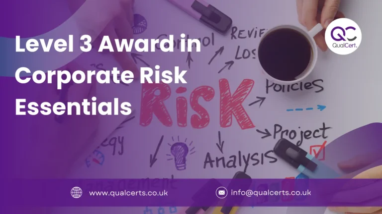 Level 3 Award in Corporate Risk Essentials