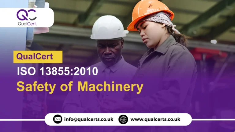 QualCert ISO 13855:2010 Safety of Machinery