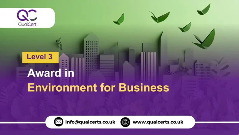 QualCert Level 3 Award in Environment for Business