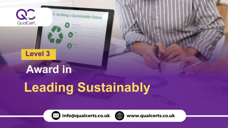 QualCert Level 3 Award in Leading Sustainably