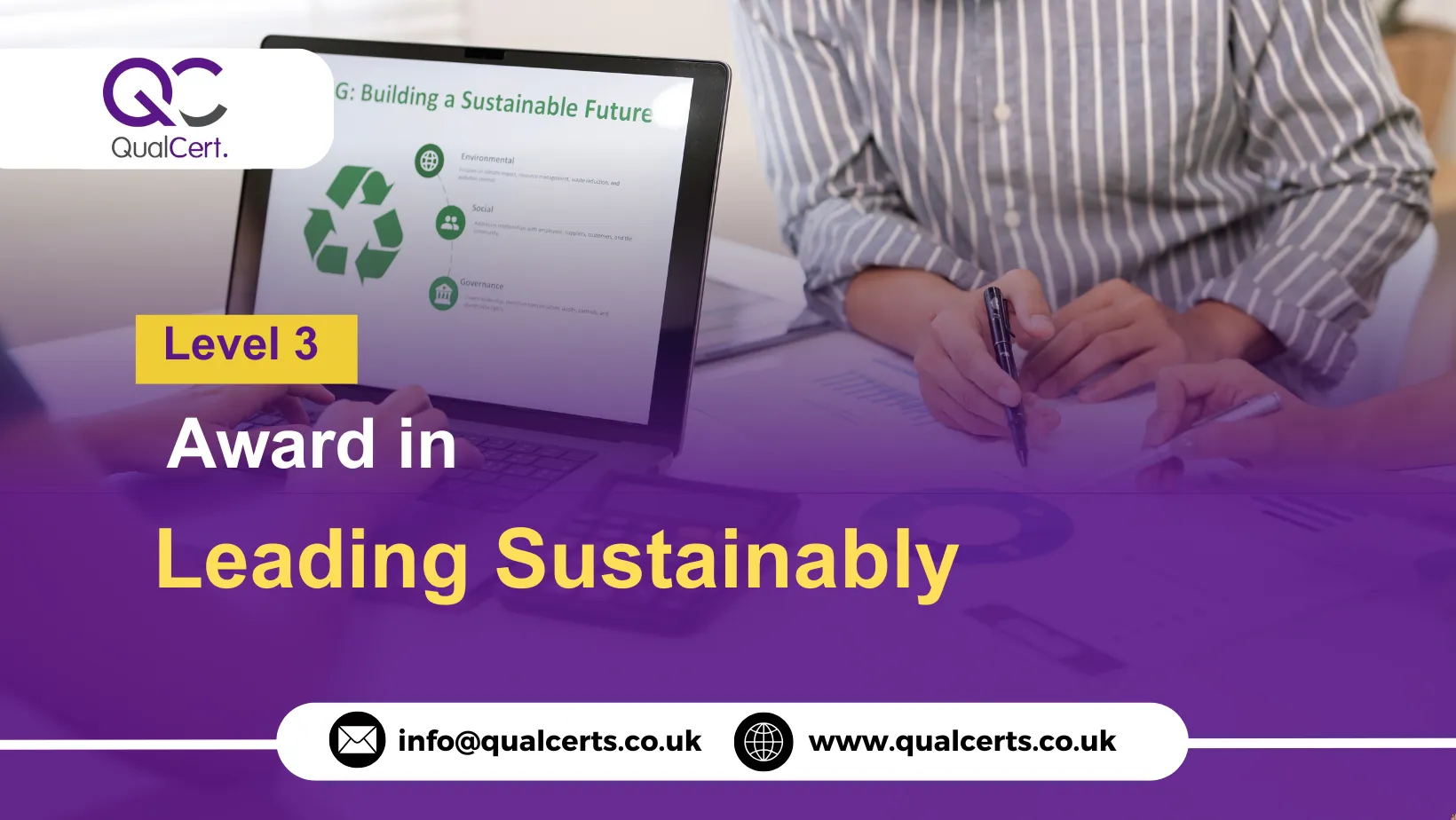 QualCert Level 3 Award in Leading Sustainably