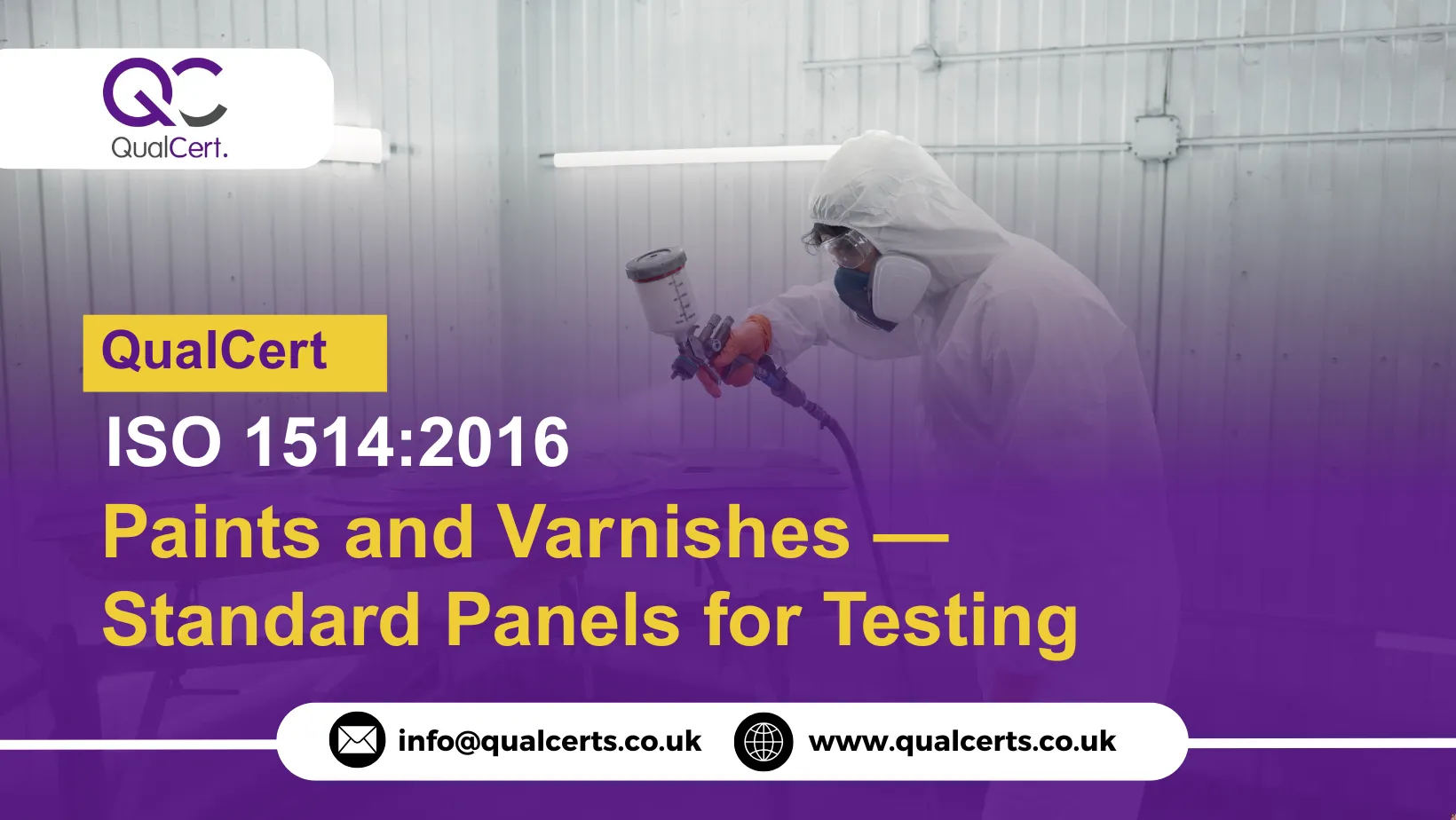 QualCert ISO 1514:2016 Paints and Varnishes — Standard Panels for Testing