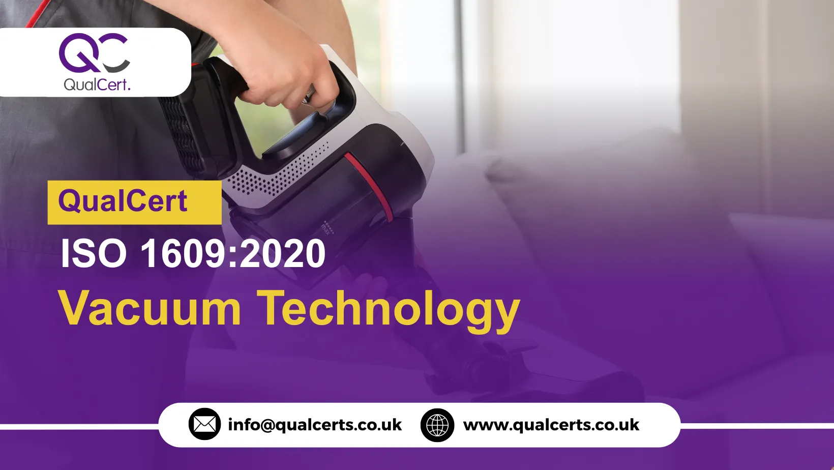 QualCert ISO 1609:2020 Vacuum Technology