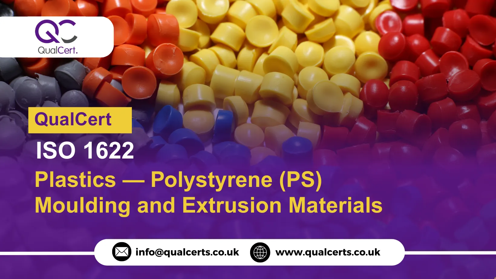 QualCert ISO 1622 Plastics — Polystyrene (PS) Moulding and Extrusion Materials