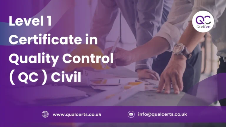 Level 1 Certificate in Quality Control ( QC ) Civil