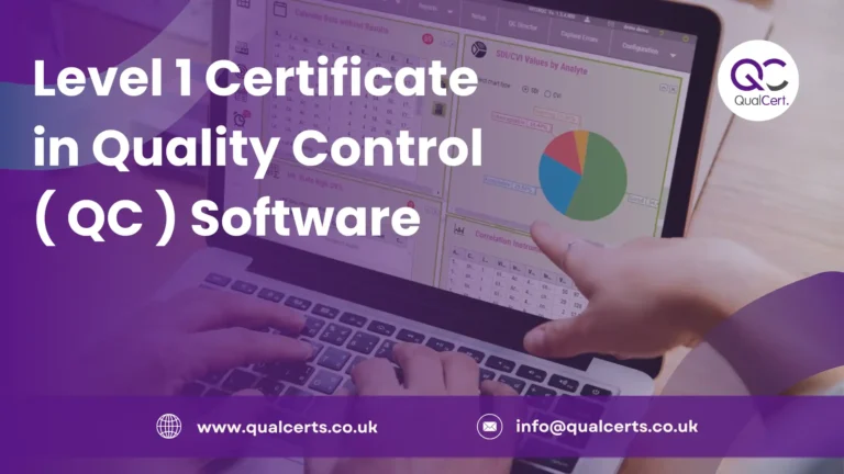 Level 1 Certificate in Quality Control ( QC ) Software