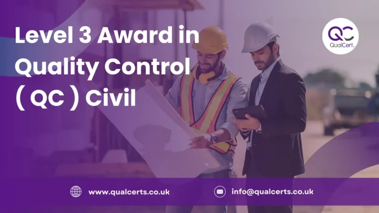 Level 3 Award in Quality Control ( QC ) Civil