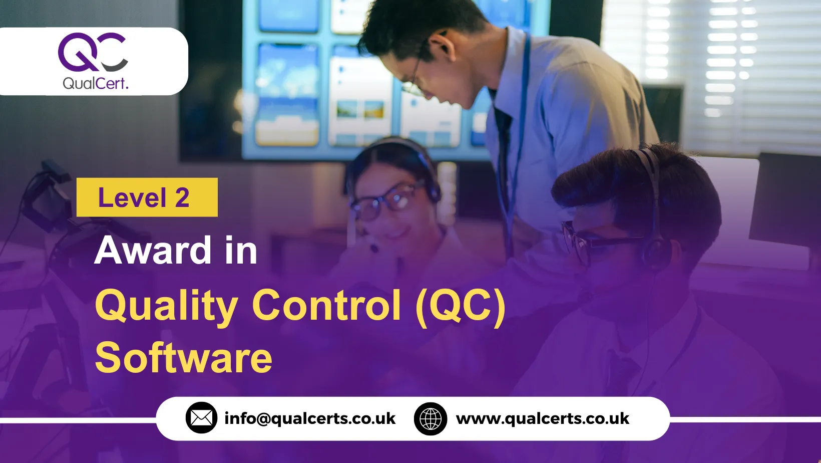 QualCert Level 2 Award in Quality Control (QC) Software