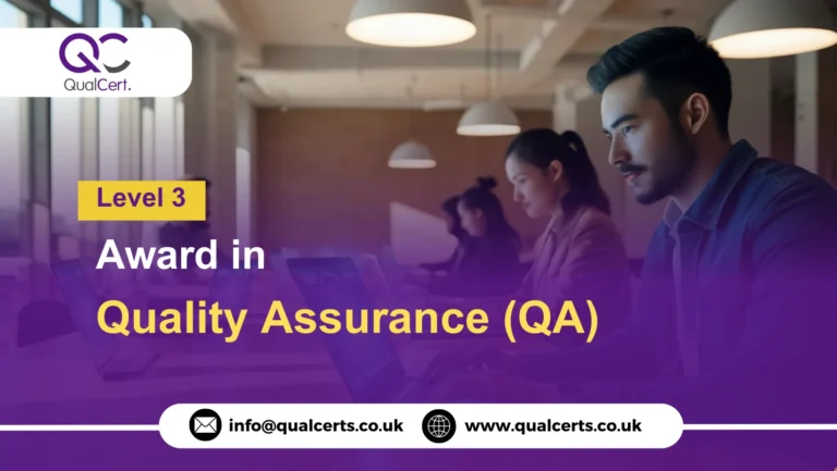 QualCert Level 3 Award in Quality Assurance (QA)