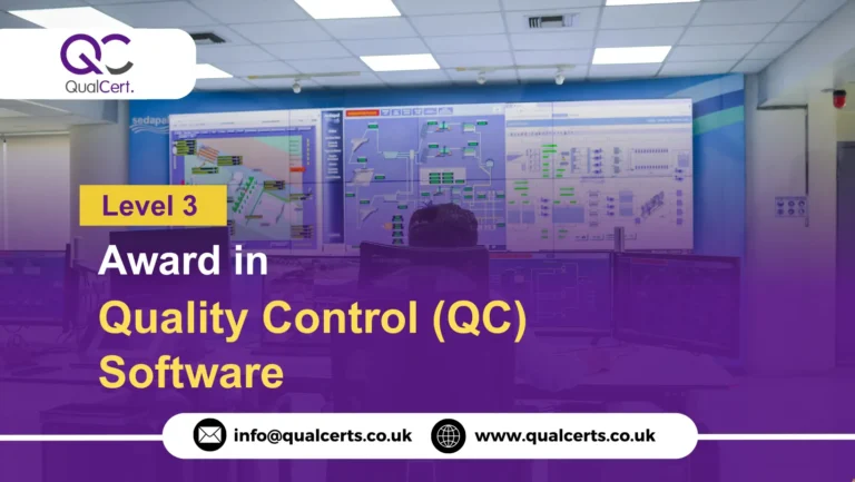 QualCert Level 3 Award in Quality Control (QC) Software