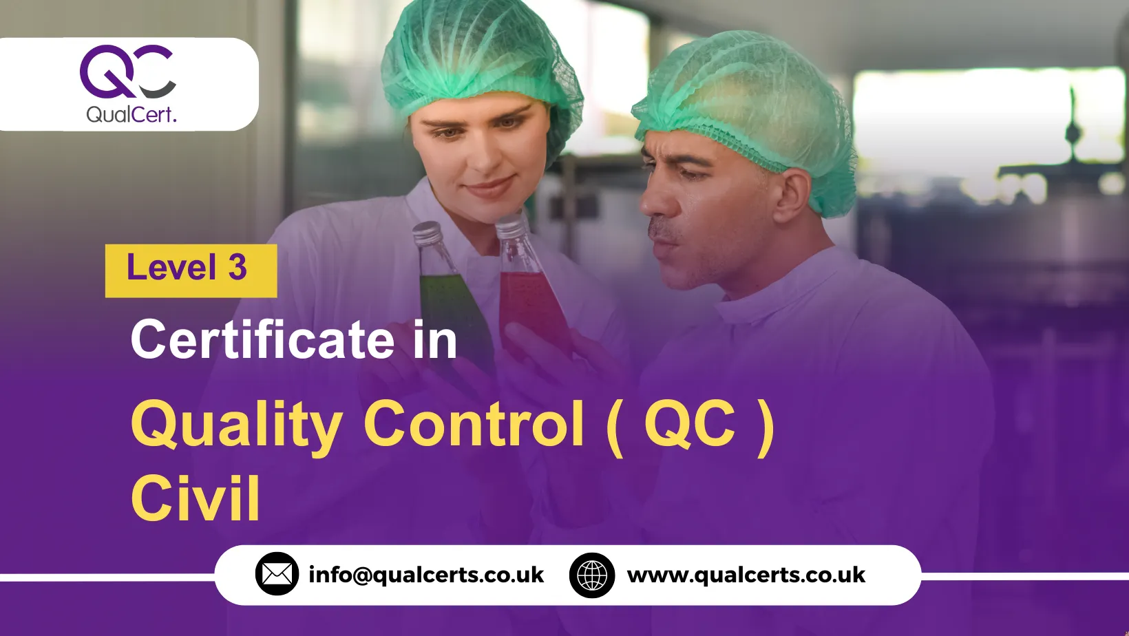 QualCert Level 3 Certificate in Quality Control ( QC ) Civil