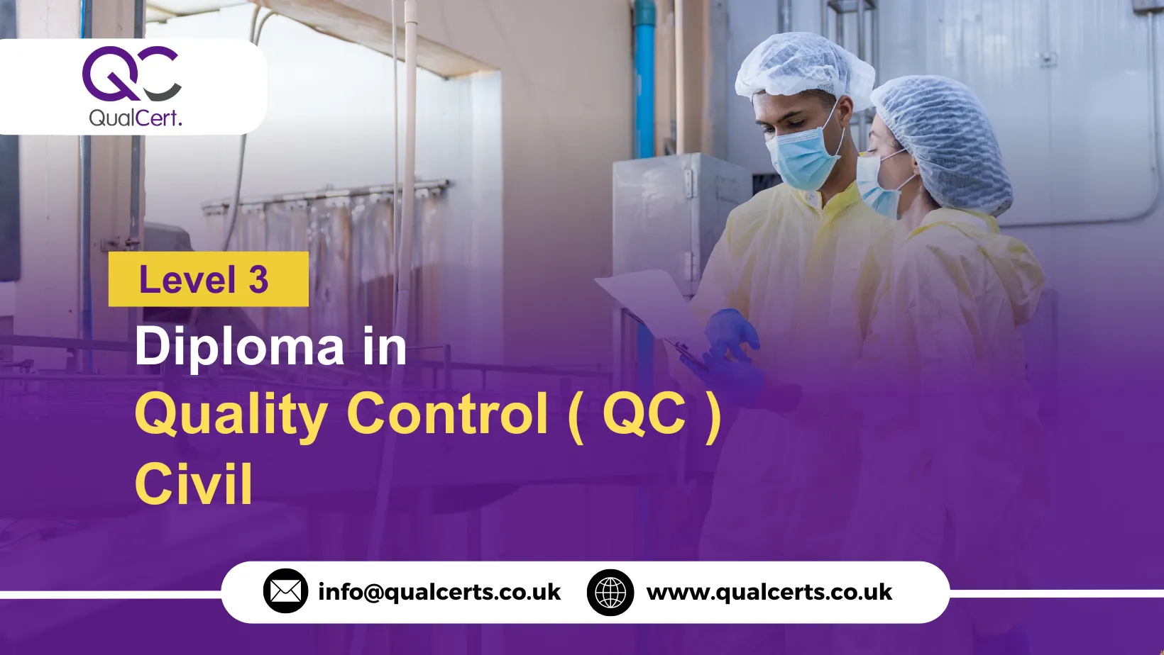 QualCert Level 3 Diploma in Quality Control ( QC ) Civil
