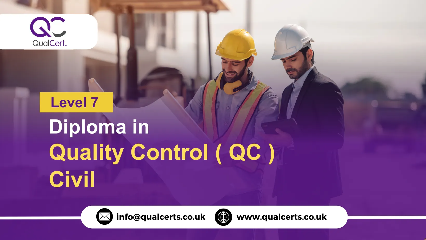 QualCert Level 7 Diploma in Quality Control (QC) Civil