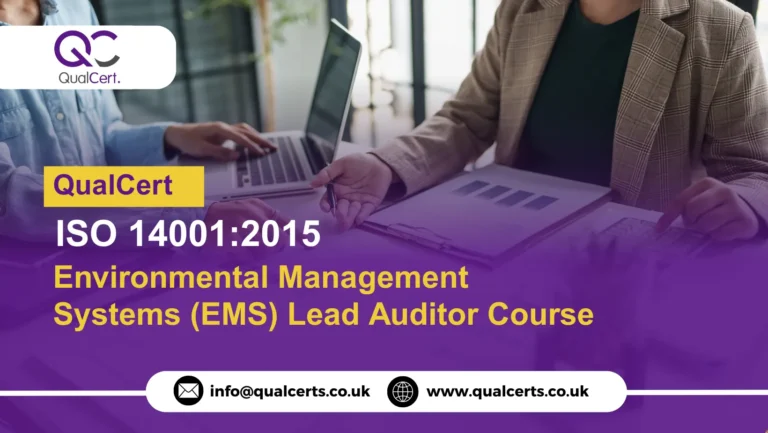 QualCert ISO 14001:2015 - Environmental Management Systems (EMS) Lead Auditor Course