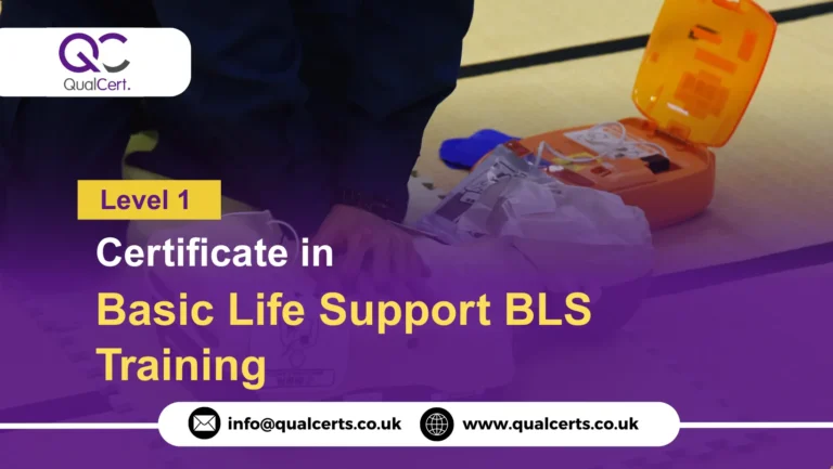 QualCert Level 1 Certificate in Basic Life Support BLS Training