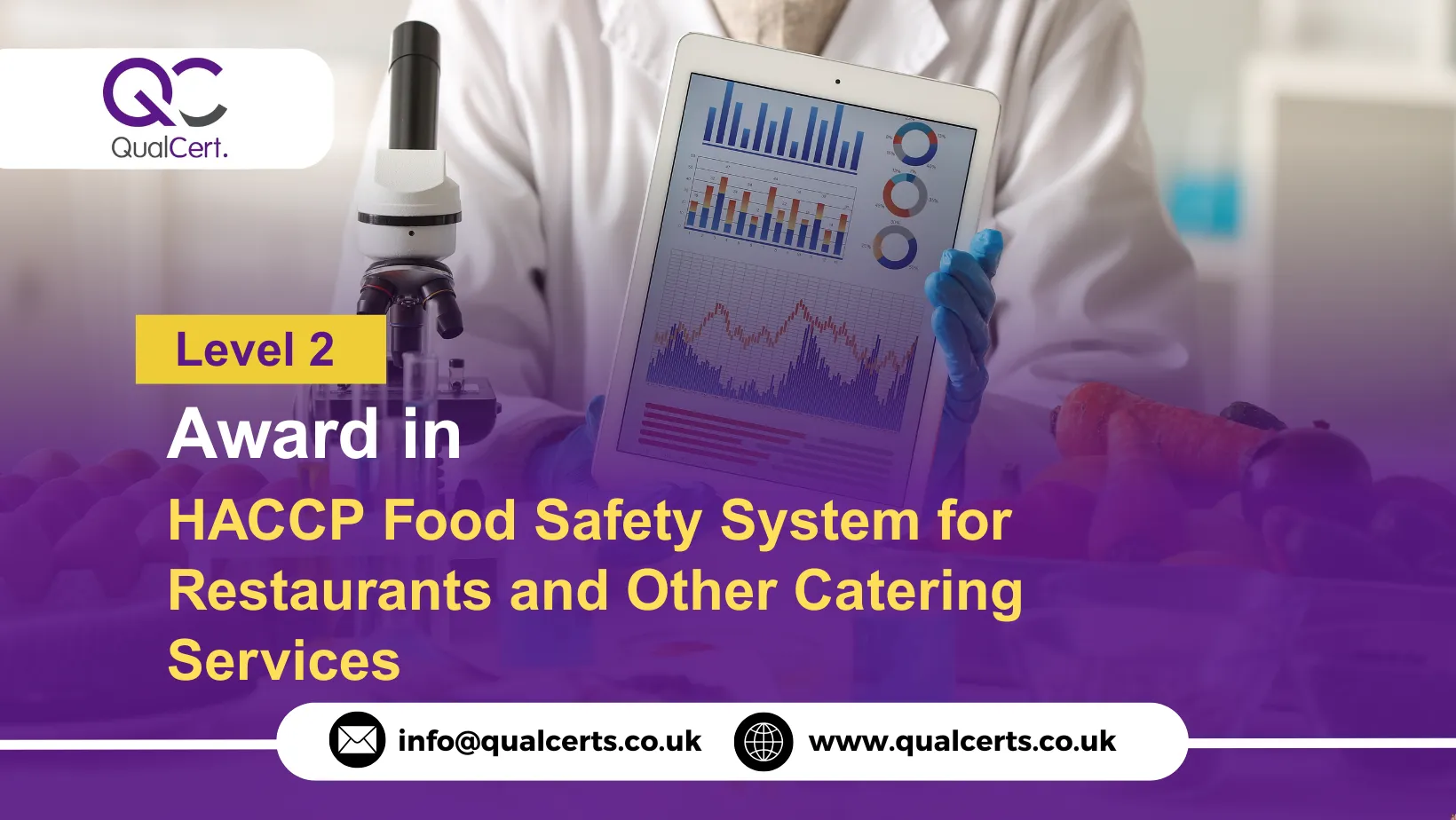 QualCert Level 2 Award in HACCP Food Safety System for Restaurants and Other Catering Services