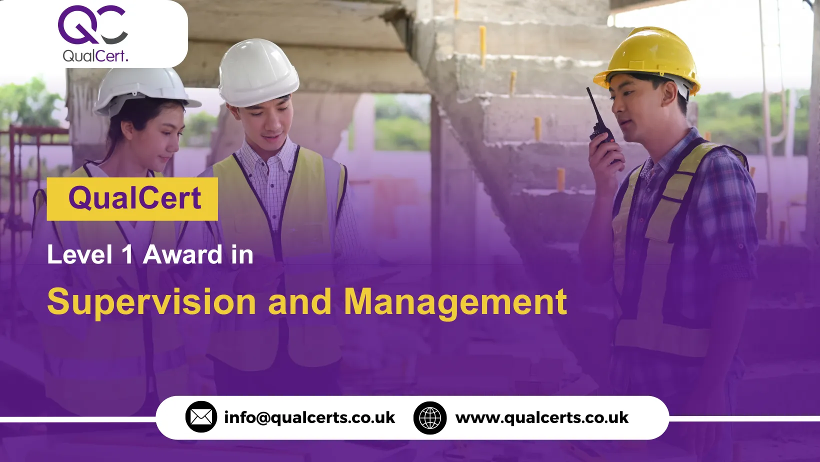 QualCert Level 1 Award in Supervision and Management 