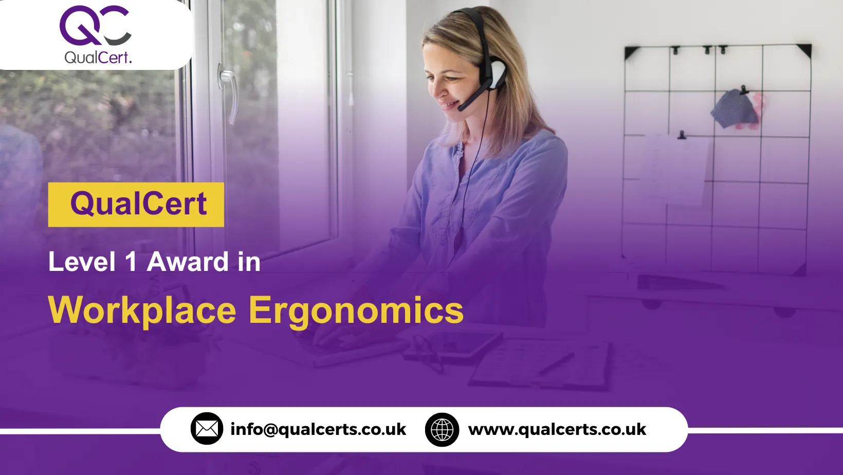 QualCert Level 1 Award in Workplace Ergonomics