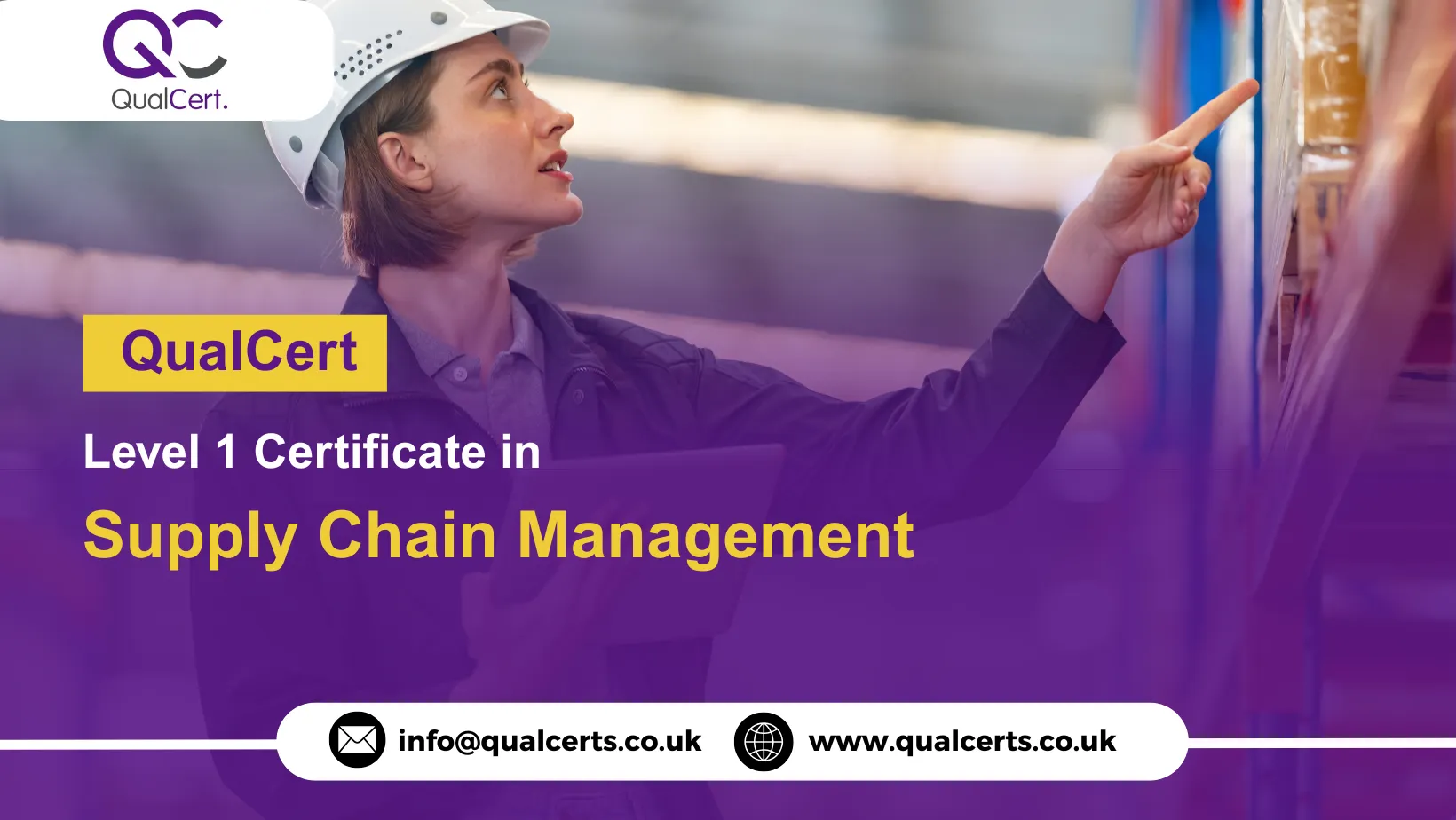 QualCert Level 1 Certificate in Supply Chain Management