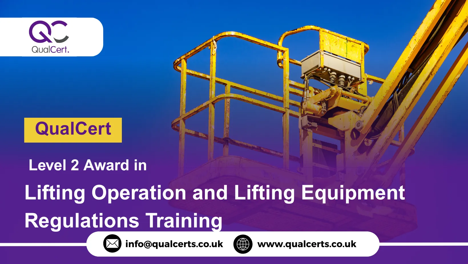 QualCert Level 2 Award in Lifting Operation and Lifting Equipment Regulations Training