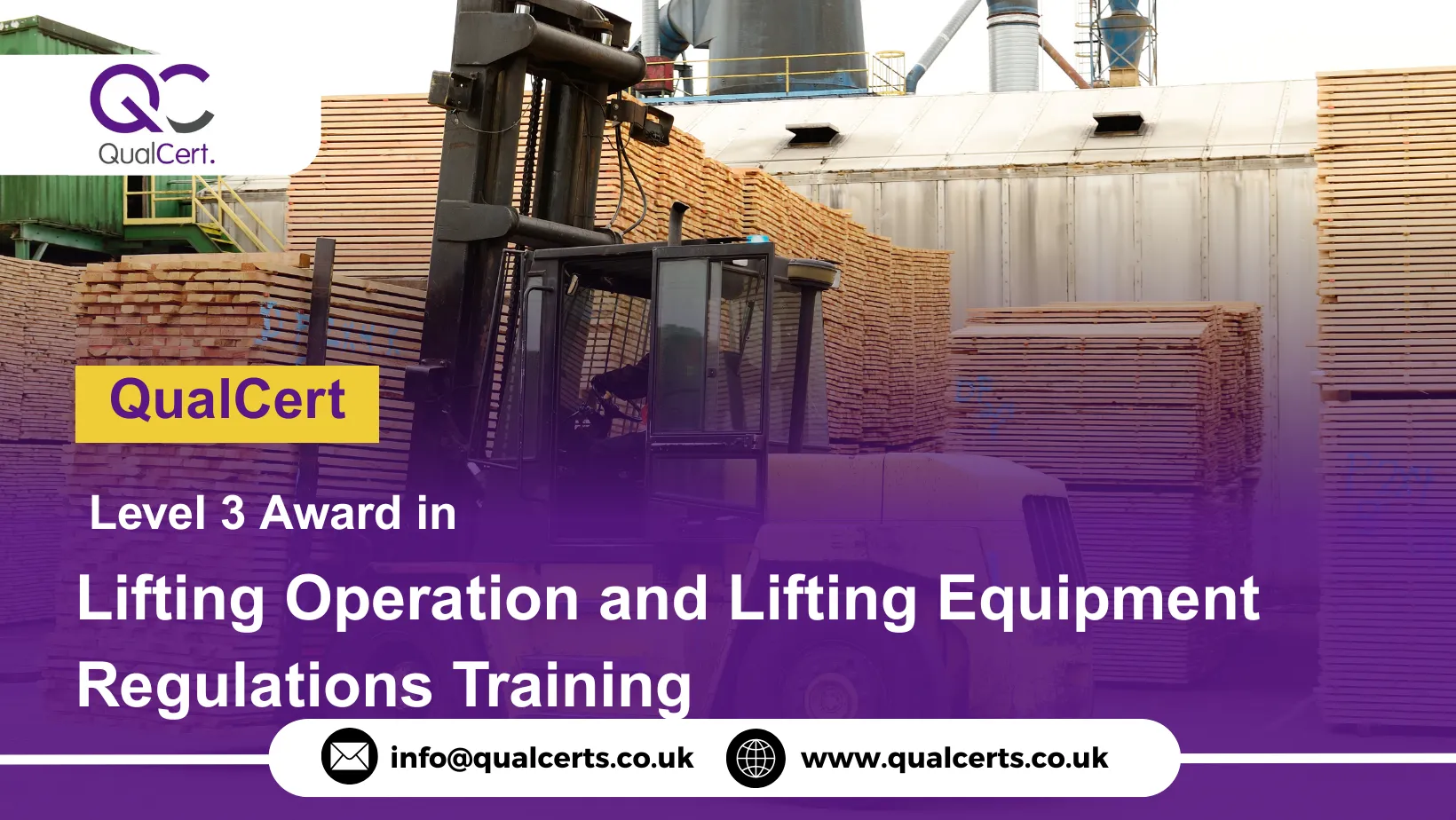 QualCert Level 3 Award in Lifting Operation and Lifting Equipment Regulations Training