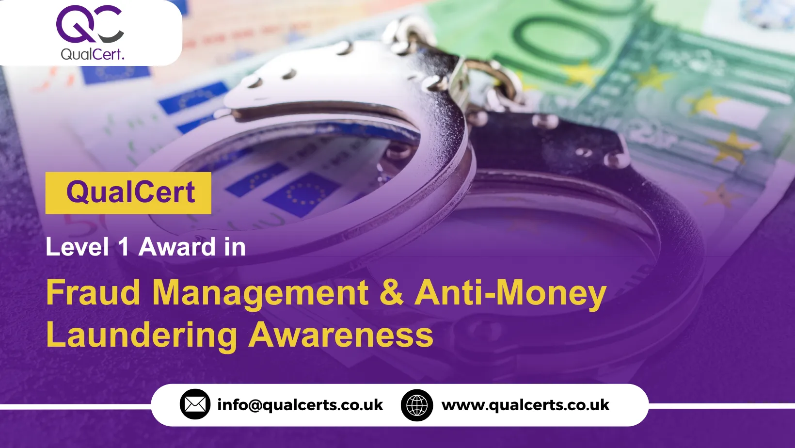 QualCert Level 1 Award in Fraud Management & Anti-Money Laundering Awareness