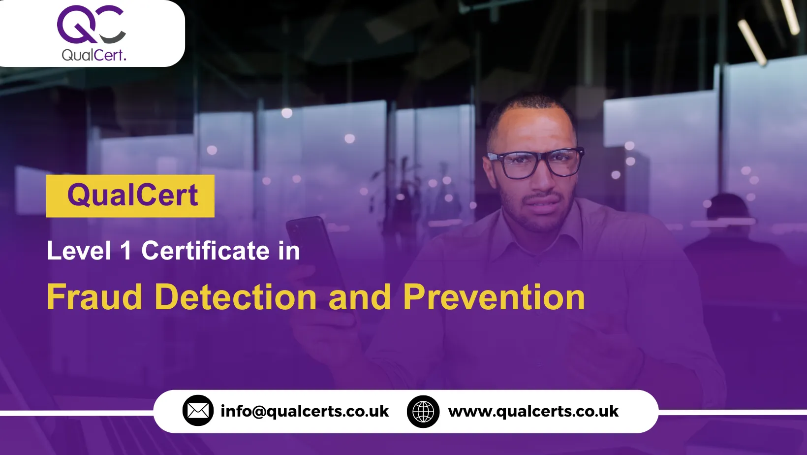 QualCert Level 1 Certificate in Fraud Detection and Prevention
