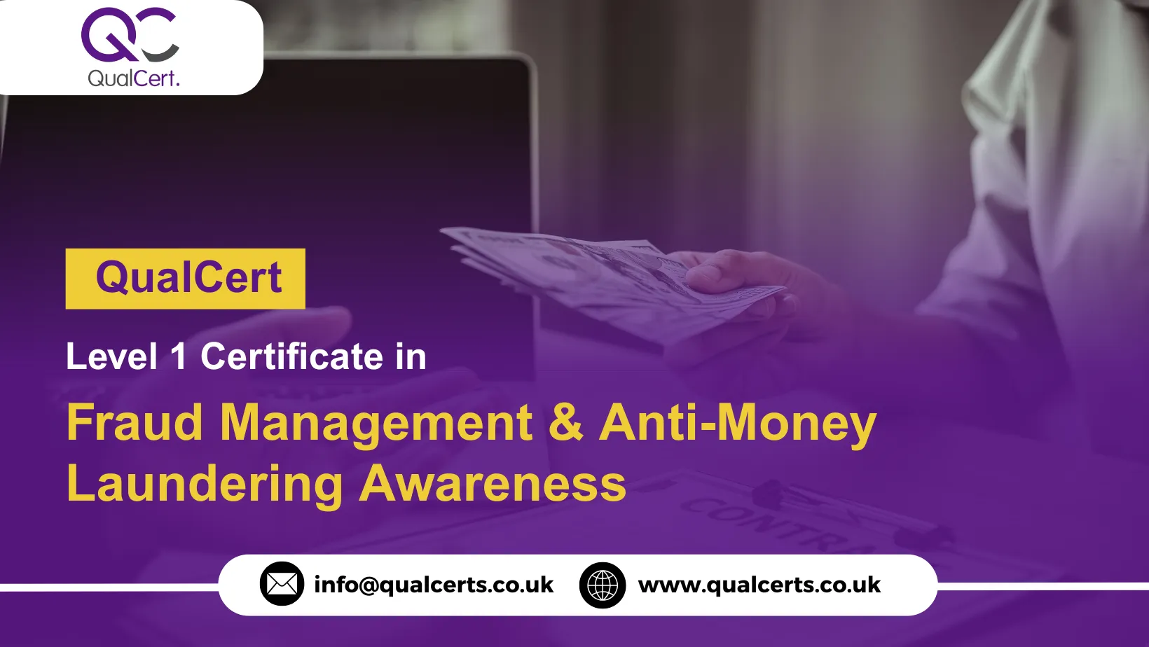 QualCert Level 1 Certificate in Fraud Management & Anti-Money Laundering Awareness
