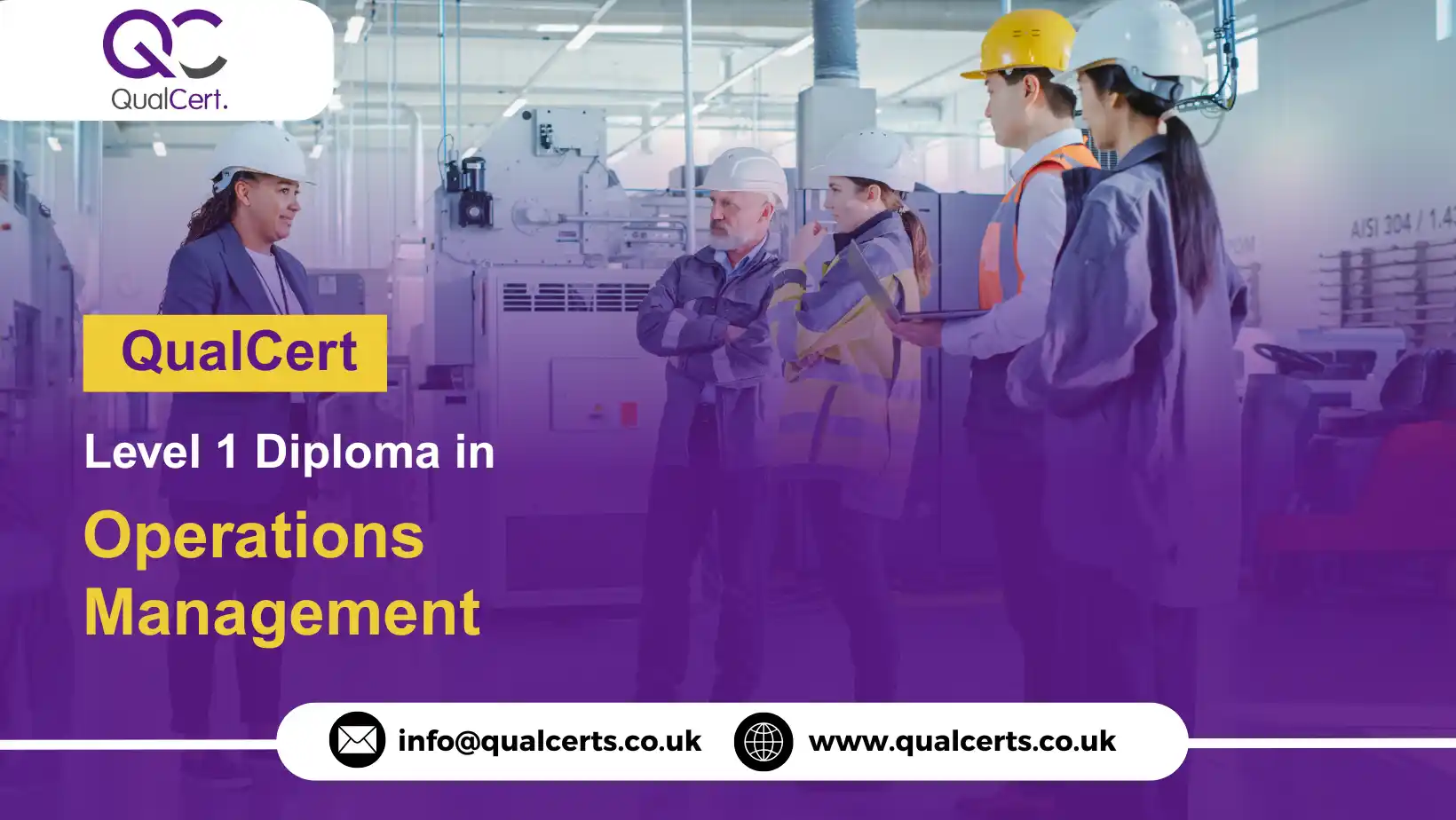 QualCert Level 1 Diploma in Operations Management 