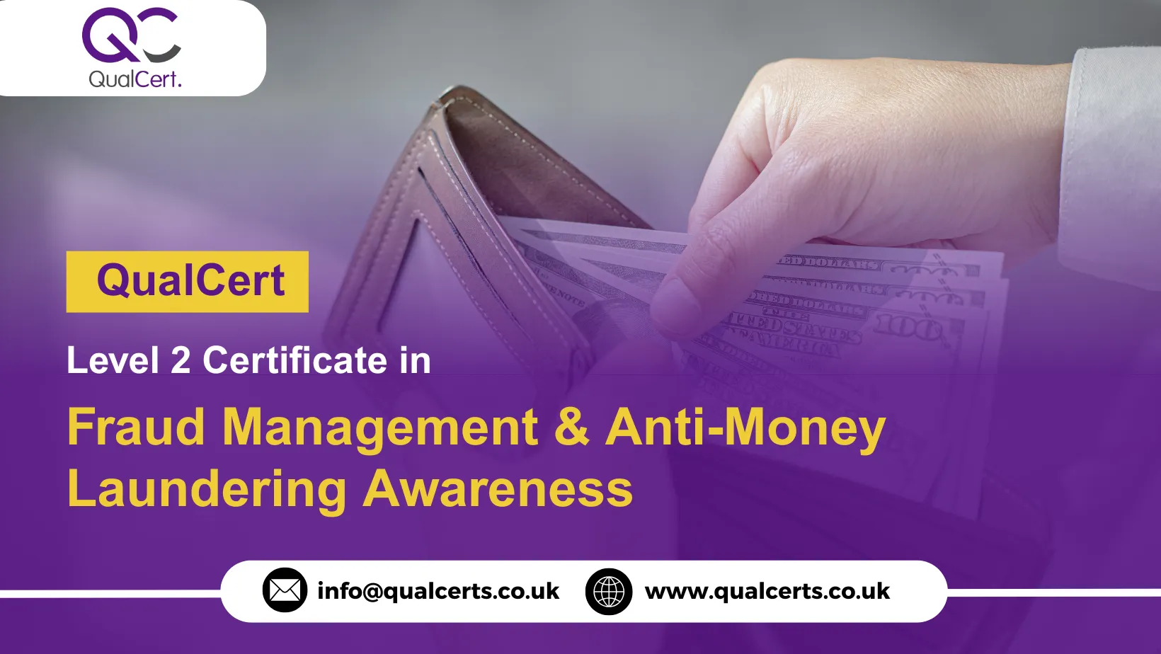 QualCert Level 2 Certificate in Fraud Management & Anti-Money Laundering Awareness
