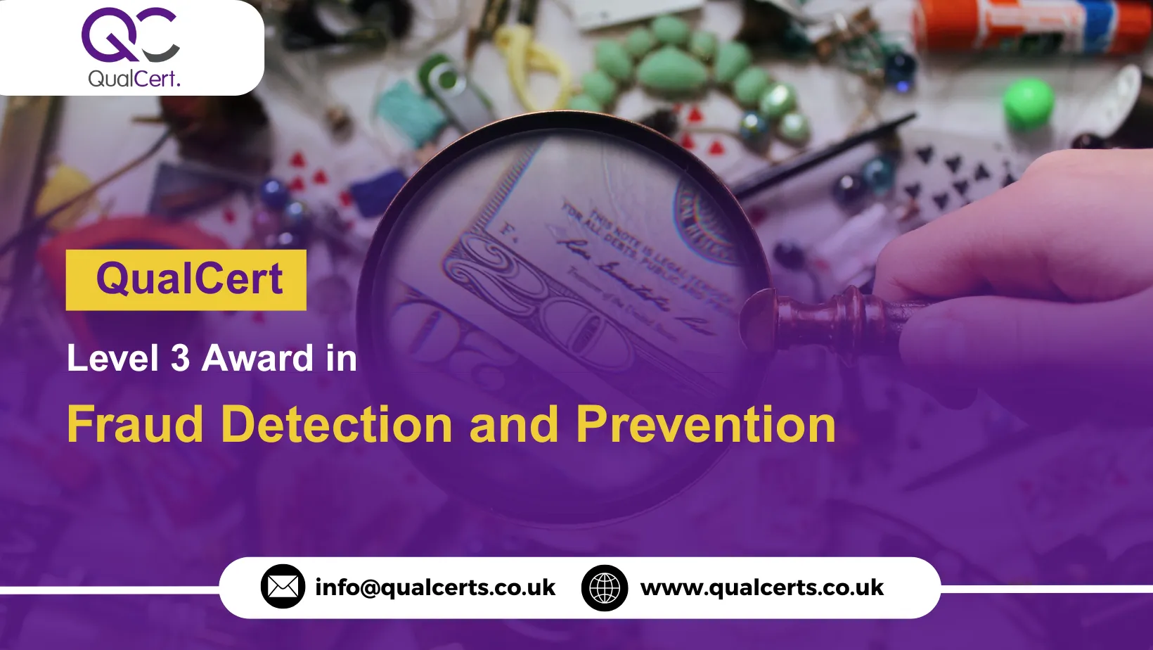 QualCert Level 3 Award in Fraud Detection and Prevention