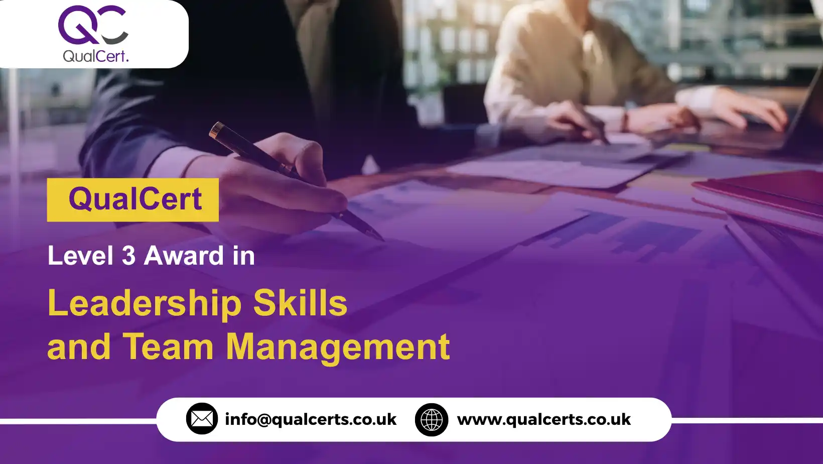 QualCert Level 3 Award in Leadership Skills and Team Management