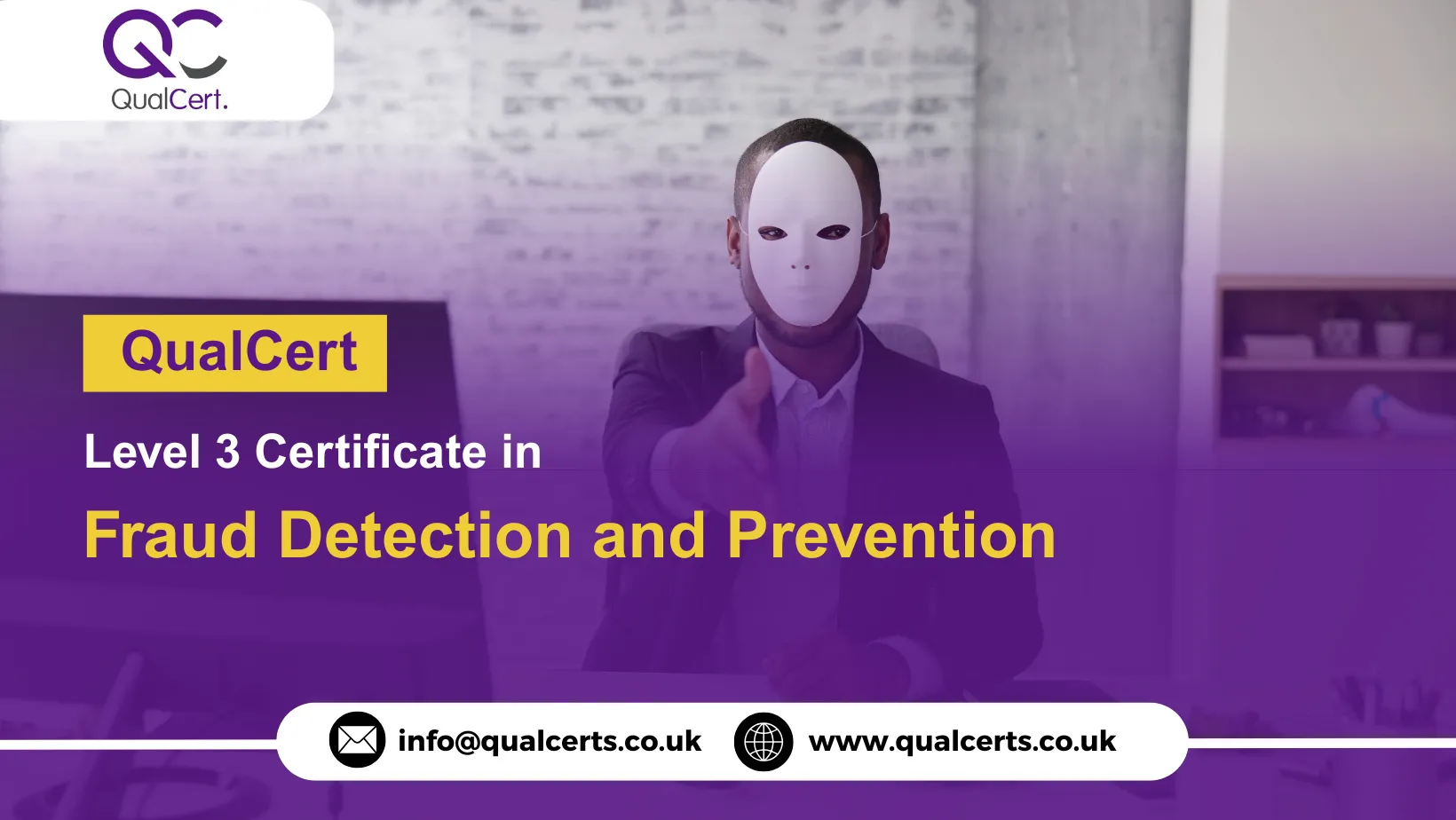 QualCert Level 3 Certificate in Fraud Detection and Prevention