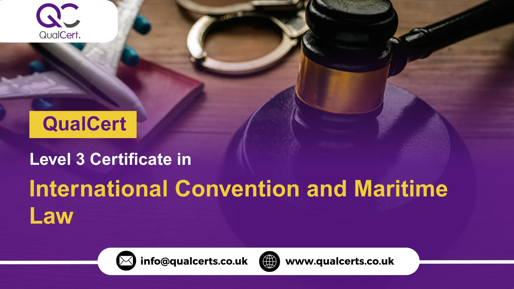 QualCert Level 3 Certificate in International Convention and Maritime Law