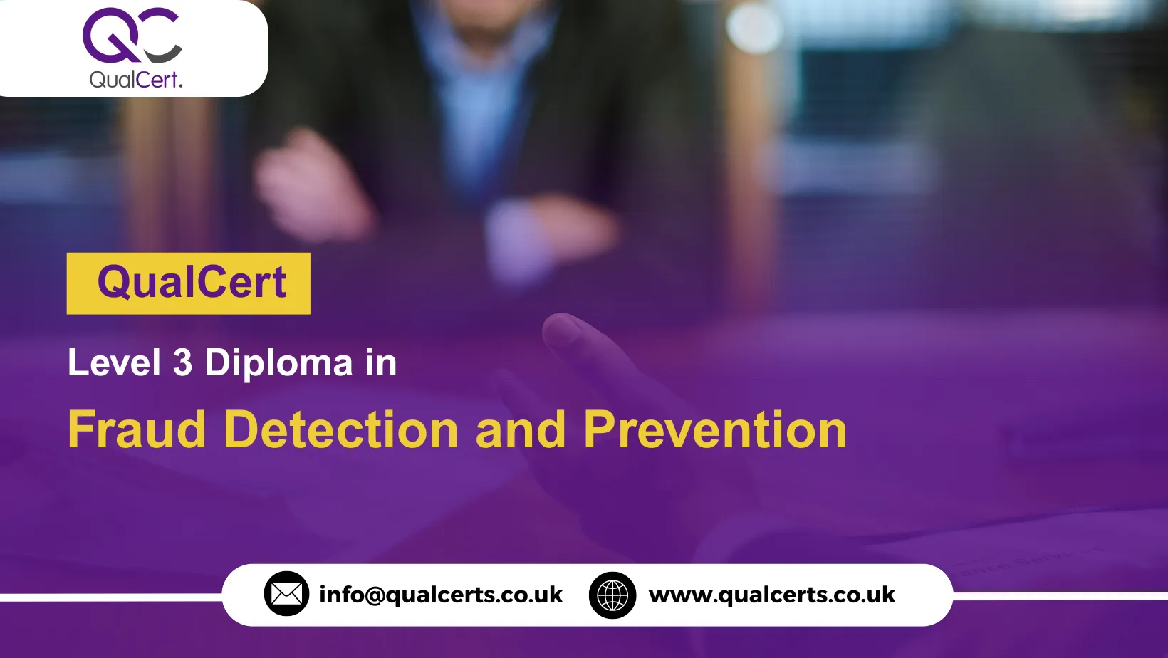 QualCert Level 3 Diploma in Fraud Detection and Prevention