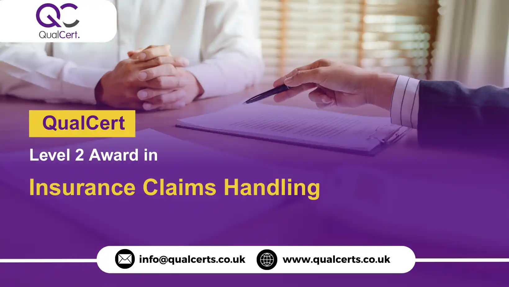 QualCert Level 2 Award in Insurance Claims Handling