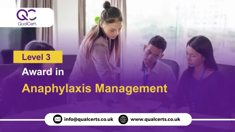 QualCert Level 3 Award in Anaphylaxis Management