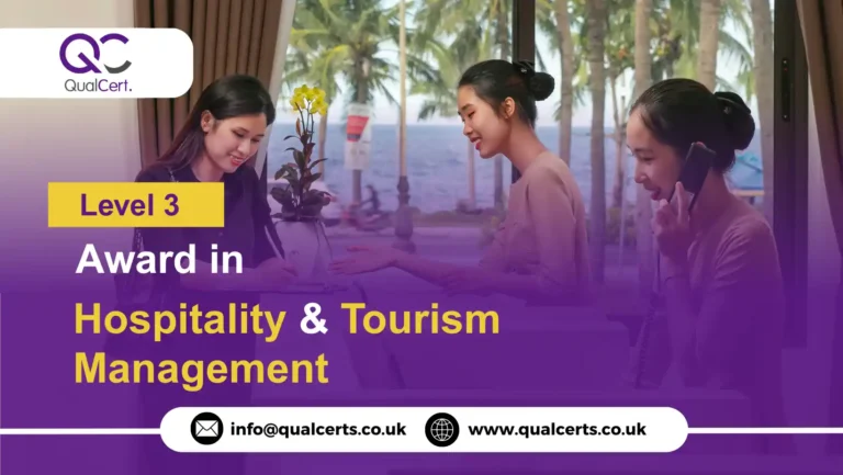QualCert Level 3 Award in Hospitality and Tourism Management