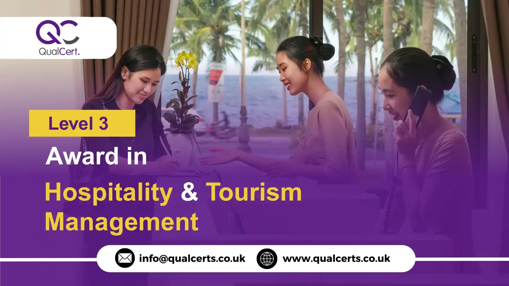 QualCert Level 3 Award in Hospitality and Tourism Management