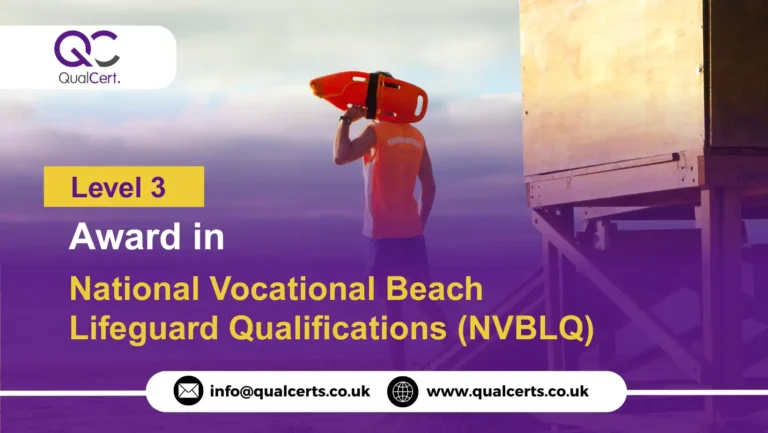 QualCert Level 3 Award in National Vocational Beach Lifeguard Qualifications (NVBLQ)