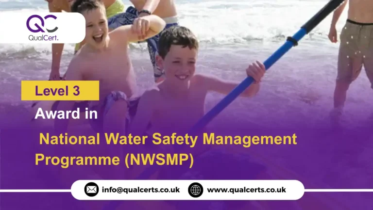 QualCert Level 3 Award in National Water Safety Management Programme (NWSMP)