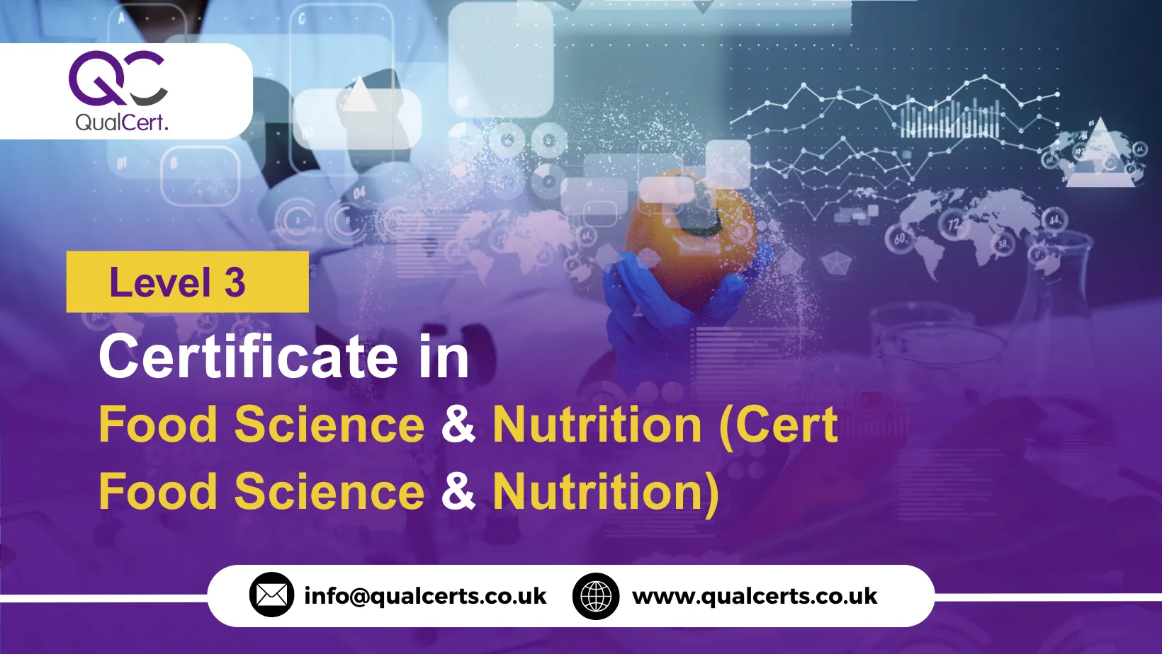 QualCert Level 3 Certificate in Food Science and Nutrition (Cert Food Science and Nutrition)