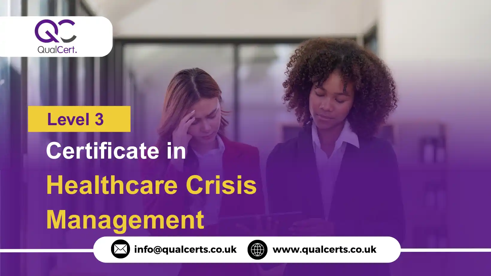 QualCert Level 3 Certificate in Healthcare Crisis Management