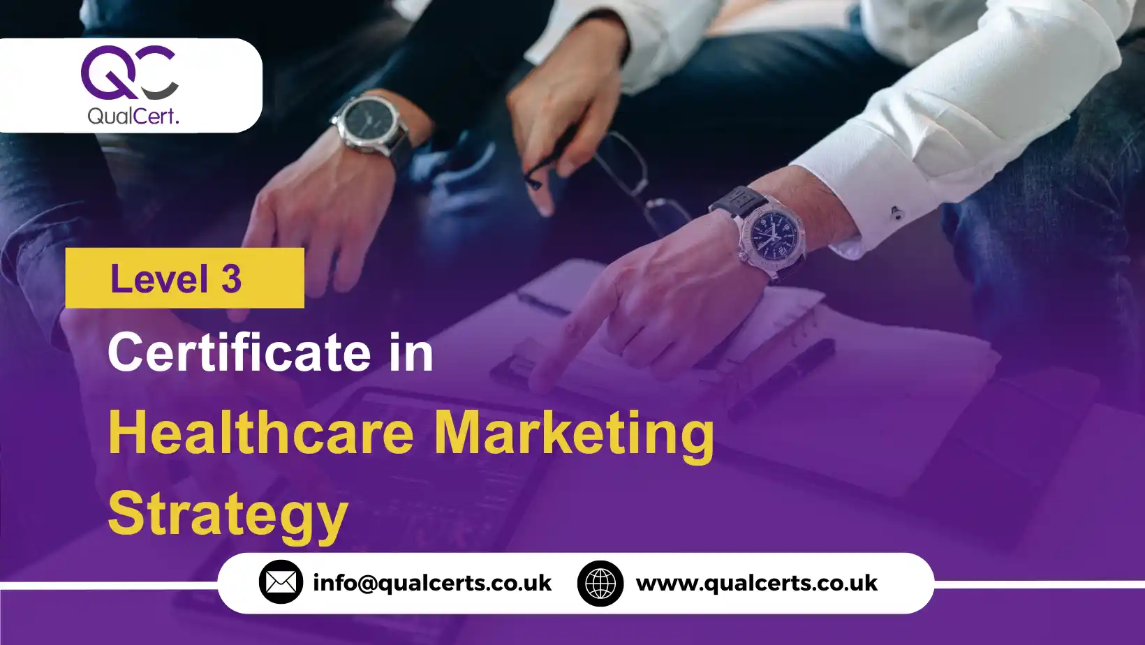 QualCert Level 3 Certificate in Healthcare Marketing Strategy