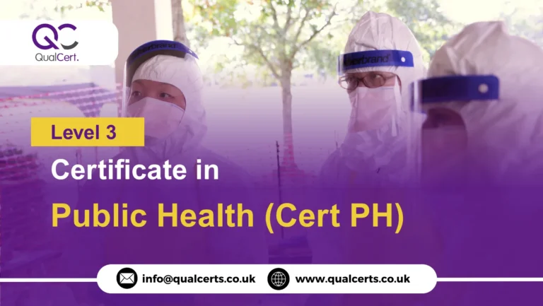 QualCert Level 3 Certificate in Public Health (Cert PH)