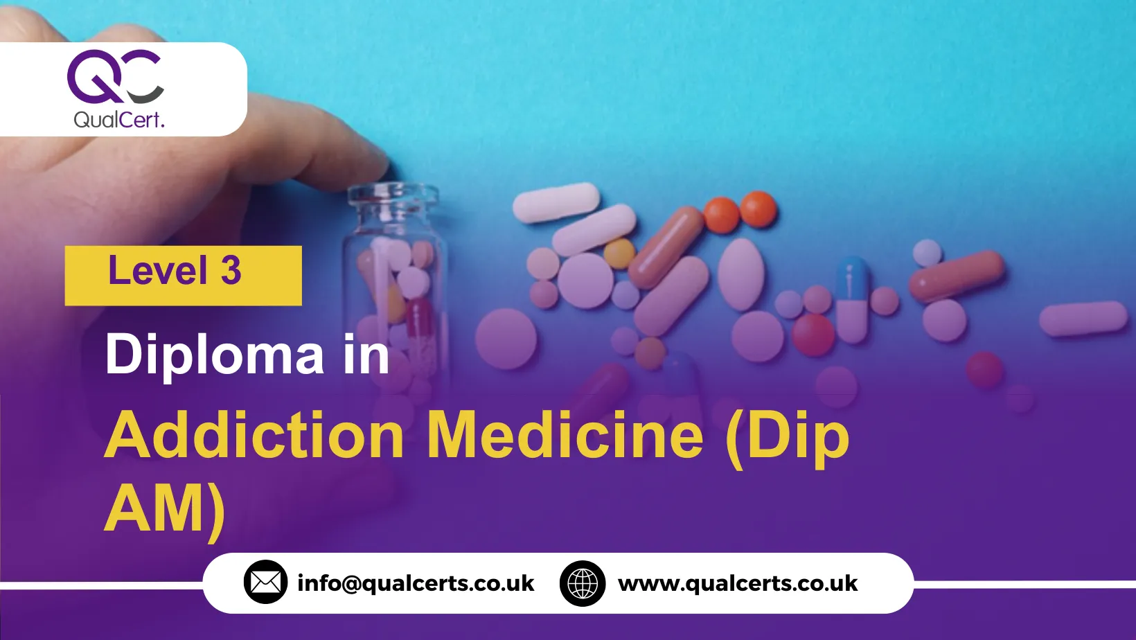 QualCert Level 3 Diploma in Addiction Medicine (Dip AM)