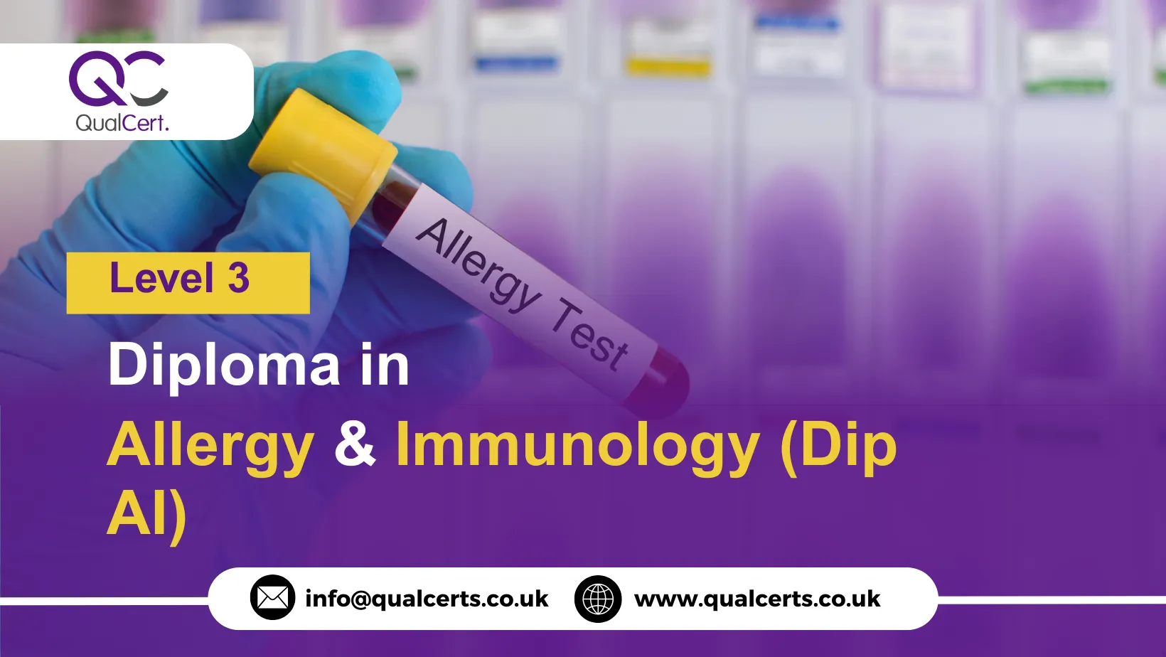 QualCert Level 3 Diploma in Allergy and Immunology (Dip AI)