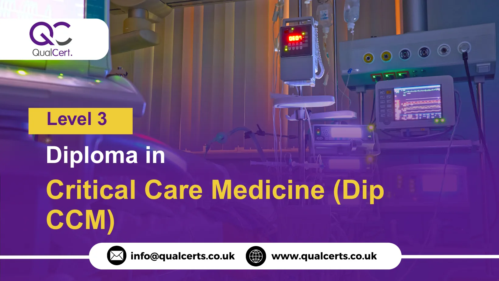 QualCert Level 3 Diploma in Critical Care Medicine (Dip CCM)