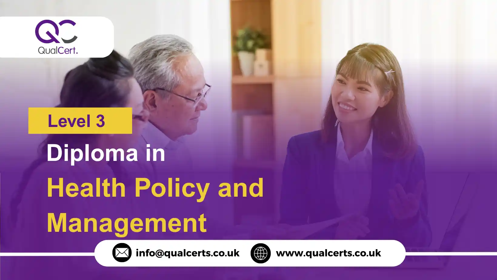 QualCert Level 3 Diploma in Health Policy and Management