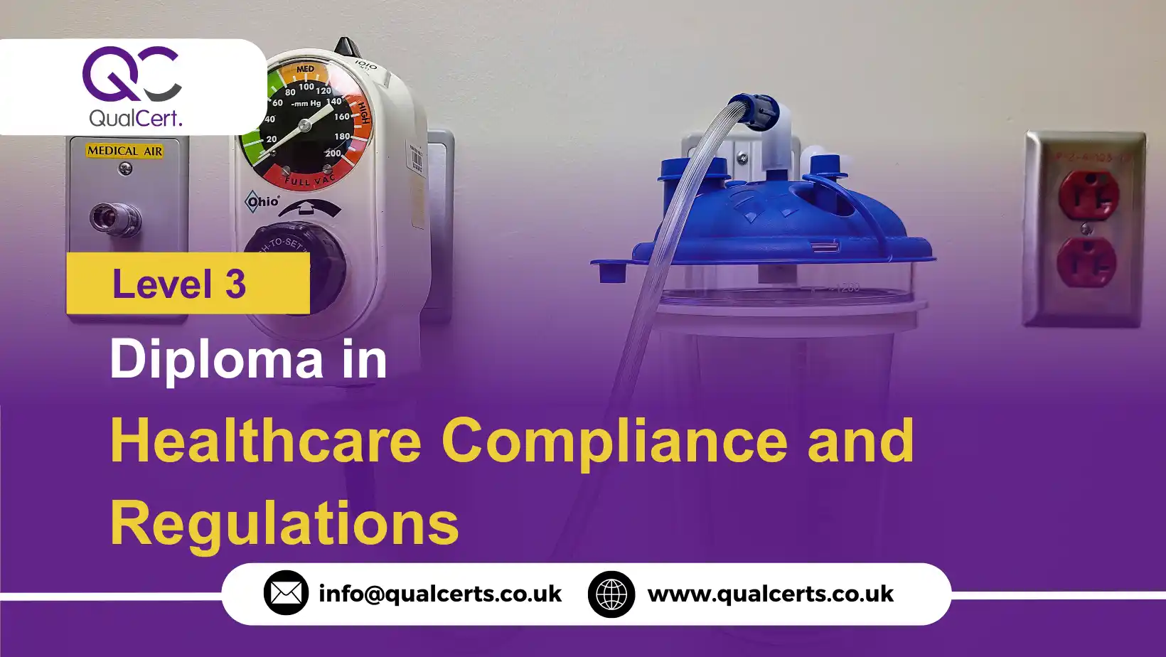 QualCert Level 3 Diploma in Healthcare Compliance and Regulations